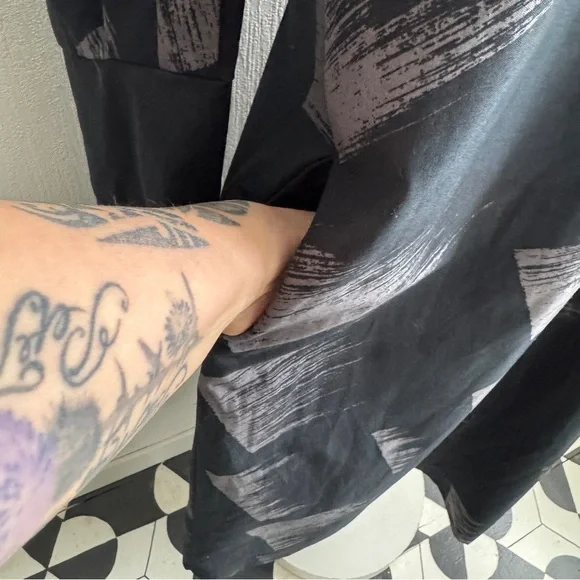 Vintage RARE Marimekko 80s Abstract Print Dress - Picture 8 of 13